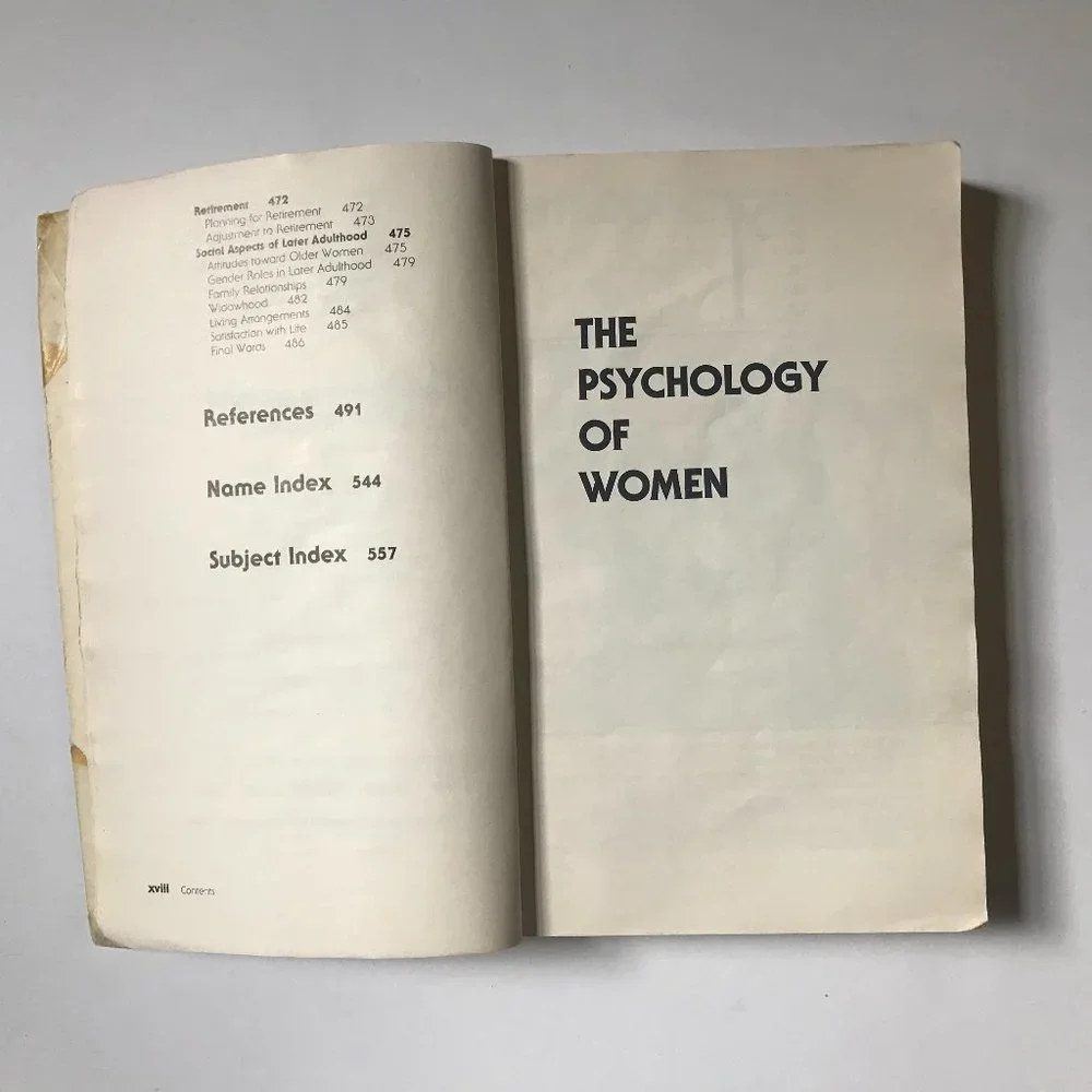 N/A psychology women